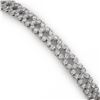 Image 3 : 9 ctw Diamond Designer Bracelet 18K White Gold