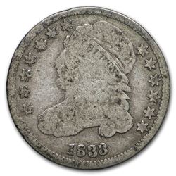 1833 Capped Bust Dime VG