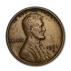 1927-S Lincoln Cent XF