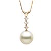 Image 2 : White South Sea Pearl and Diamond Constellation Pendant