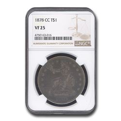 1878-CC Trade Dollar VF-25 NGC