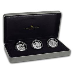 2017 Australia 3-Coin 1 oz Silver Proof High Relief Set