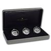 Image 1 : 2017 Australia 3-Coin 1 oz Silver Proof High Relief Set
