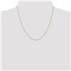 Image 2 : 14k Gold .8 mm Cable Chain Necklace - 20 in.