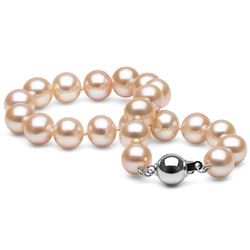 Pink Freshwater Pearl Bracelet, 8.5-9.0mm