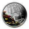 Image 1 : 2018 Grenada 1 oz Silver Diving Paradise Proof (Colorized)