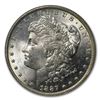 Image 2 : 1887-O Morgan Dollar MS-64 NGC