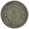 Image 2 : 1872 Shield Nickel VG