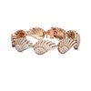 Image 3 : 8.41 ctw Diamond Bracelet 18K Rose Gold