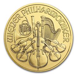 2016 Austria 1 oz Gold Philharmonic BU