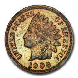 1906 Indian Head Cent PF-64 NGC (Brown)