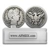 Image 1 : 90% Silver Barber Quarters 40-Coin Roll Good/Better