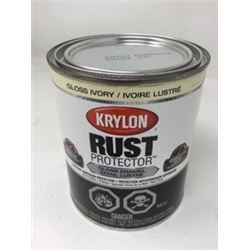 Krylon Rust Protector Gloss Enamel-Gloss Ivory (946ml)