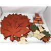 Image 1 : Lot of Autumn Table Decor