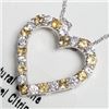 Image 2 : Silver Natrual Citrine 18" Necklace, Suggested Retail Value $100