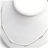 Image 1 : Silver 16" Necklace, Suggested Retail Value $100