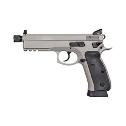 CZ 75 SP-01 TAC 9MM 5.21" GRY NS 18R