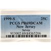 Image 3 : 1999-S SILVER NEW JERSEY QUARTER PCGS PR69 DCAM
