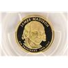 Image 1 : 2007-S JAMES MADISON PRESIDENTIAL DOLLAR PCGS PR69
