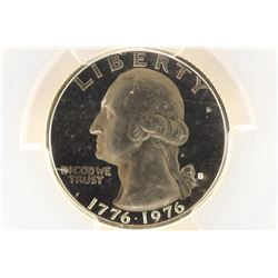 1976-S WASHINGTON QUARTER PCGS PR68 CAM