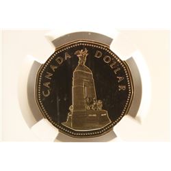 1994 CANADA $1 WAR MEMORIAL NGC PF70 ULTRA CAMEO