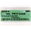 Image 3 : 2004-S SILVER WISCONSIN QUARTER ICG PR70 DCAM
