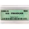 Image 3 : 1980-S KENNEDY HALF DOLLAR ICG PR69 DCAM