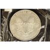 Image 2 : 1995 AMERICAN SILVER EAGLE MS63 WITH TONING SPOT