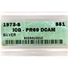 Image 3 : 1973-S IKE SILVER DOLLAR ICG PR69 DCAM