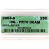 Image 3 : 2004-S SILVER IOWA QUARTER ICG PR70 DCAM