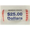Image 1 : $25 ROLL OF 2010 ABRAHAM LINCOLN PRESIDENTIAL