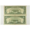 Image 2 : 2-1963 $5 US NOTES RED SEALS