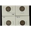 Image 1 : 2-1917, 1919 & 1919-D MERCURY DIMES