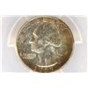 Image 1 : 1955 WASHINGTON SILVER QUARTER PCGS MS65 TONED