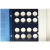 Image 1 : PARTIAL 1964-UP KENNEDY HALF DOLLAR ALBUM 20 COINS