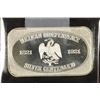 Image 1 : 1 TROY OZ .999 FINE SILVER INGOT MEXICAN
