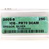 Image 3 : 2005-S SILVER OREGON QUARTER ICG PR70 DCAM