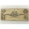Image 1 : 1861 $5 CONFEDERATE STATES OF AMERICA CURRENCY