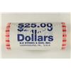 Image 1 : $25 ROLL OF 2011 JAMES  A. GARFIELD PRESIDENTIAL