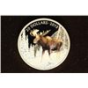 Image 1 : 2015 CANADA $20 SILVER PROOF COLORIZED MOOSE