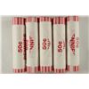 Image 1 : 5-50 CENT ROLLS OF 2010-D SHIELD LINCOLN CENTS