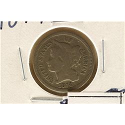 1874 THREE CENT PIECE (NICKEL)