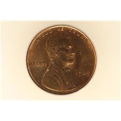 1909 VDB LINCOLN CENT ICG MS65RD