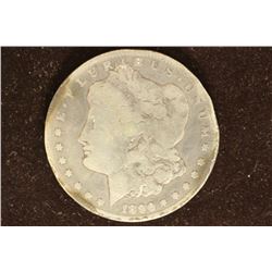 1890-CC MORGAN SILVER DOLLAR WITH RIM BUMPS