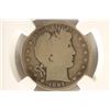 Image 1 : 1897-S BARBER HALF DOLLAR KEY DATE NGC AG3