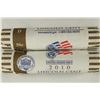 Image 1 : 2-50 CENT ROLLS OF 2010-P & D SHIELD LINCOLN CENTS