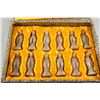 Image 1 : Set of Twelve Chinese White Jade Zodiac Statues