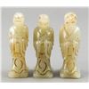 Image 8 : Set of Twelve Chinese White Jade Zodiac Statues