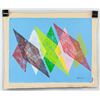 Image 2 : Piero Dorazio Italian Abstract Acrylic on Canvas