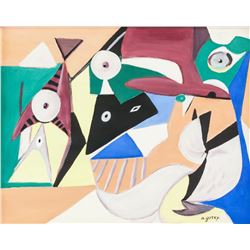 Arshile Gorky American Abstract Oil on Canvas